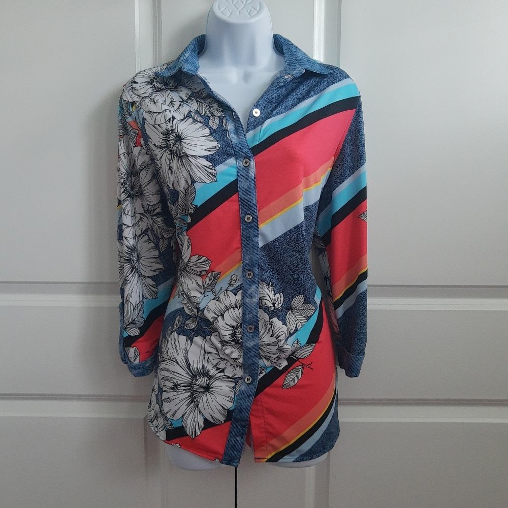 Colorful Blouse - Picture 3 of 5